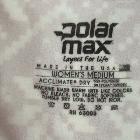 PolarMax (3) BASELAYER SET - Red Snowflake print - Picture 7 of 11